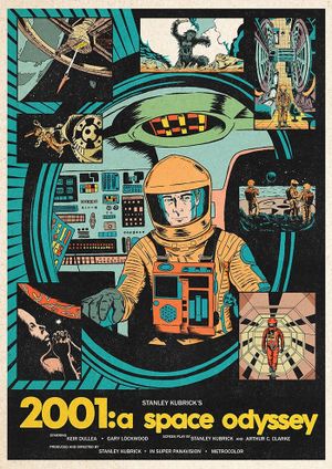 2001: A Space Odyssey's poster