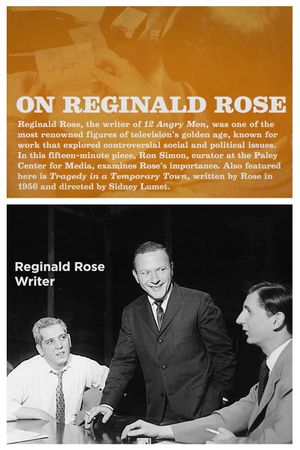 On Reginald Rose's poster