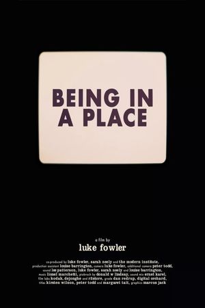 Being in a Place: A Portrait of Margaret Tait's poster