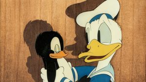 Donald's Penguin's poster