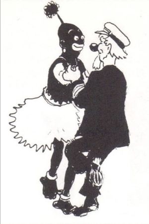 Captain Grogg and Kalle at an African ball's poster image