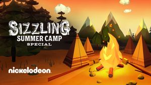 Nickelodeon's Sizzling Summer Camp Special's poster