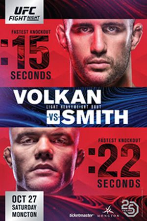 UFC Fight Night 138: Volkan vs. Smith's poster