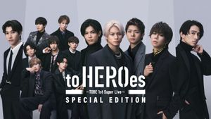 to HEROes 〜TOBE 1st Super Live〜 SPECIAL EDITION's poster