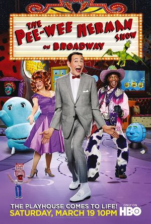 The Pee-wee Herman Show on Broadway's poster