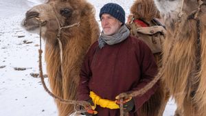 My Epic Camel Adventure with Gordon Buchanan's poster