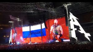 Metallica : Live in Moscow 2019's poster