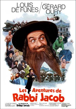 The Mad Adventures of Rabbi Jacob's poster