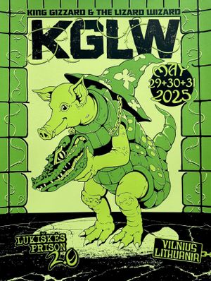 King Gizzard & The Lizard Wizard - Live in Vilnius ’25 (Night 3)'s poster