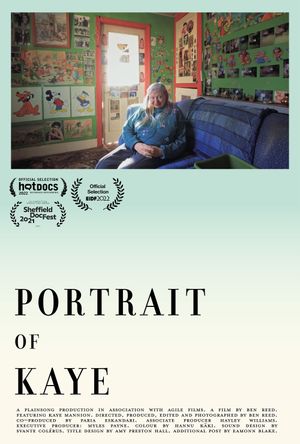 Portrait of Kaye's poster