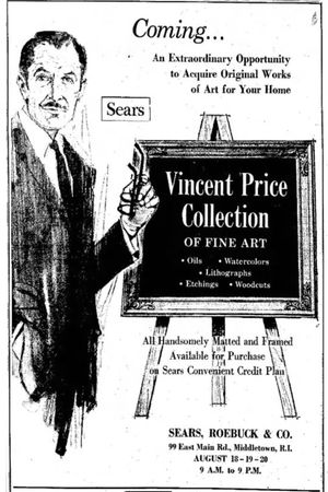 Vincent Price Collection of Fine Art's poster