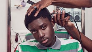 National Theatre Live: Barber Shop Chronicles's poster