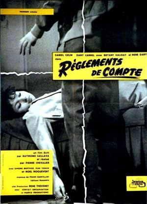 Règlements de compte's poster