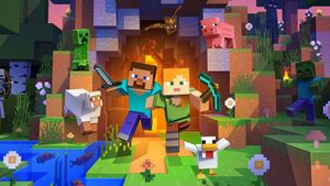 A Minecraft Movie's poster
