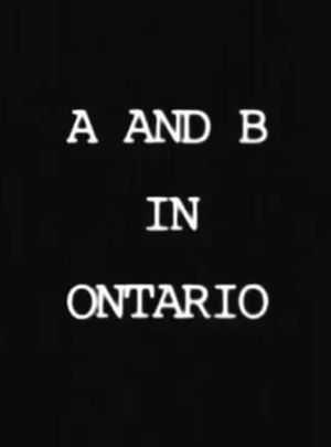 A and B in Ontario's poster