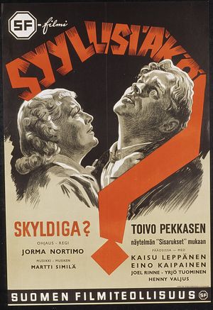 Syyllisiäkö?'s poster