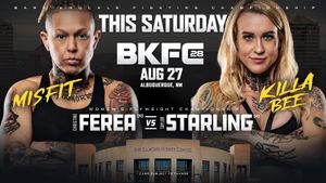 BKFC 28: Ferea vs. Starling's poster