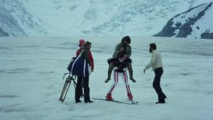 Skiing Scenes With Franz Klammer's poster