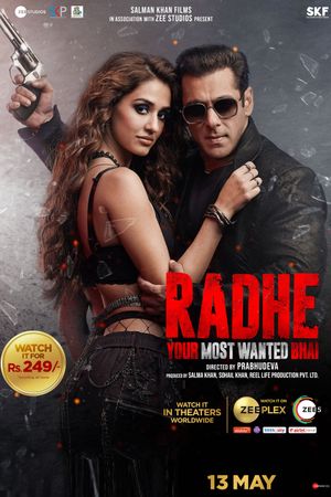 Radhe's poster