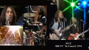 10 CC In Concert - London – BBC 1974's poster