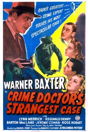 The Crime Doctor's Strangest Case's poster