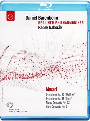Mozart - Berliner Philharmoniker - Radek Baborák - Daniel Barenboim's poster