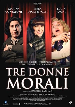 Tre donne morali's poster