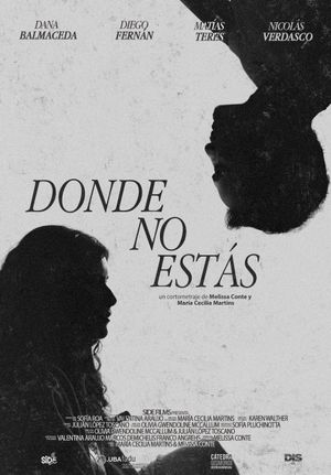 Donde no estás's poster