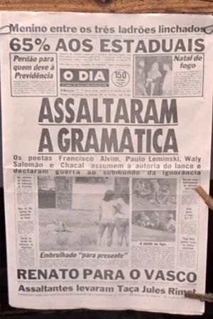 Assaltaram a Gramática's poster