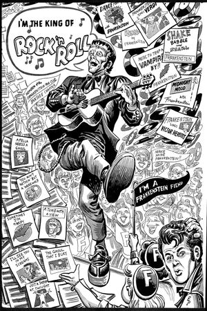 Rock 'n' Roll Frankenstein's poster