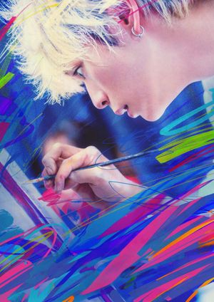 Blue Period's poster