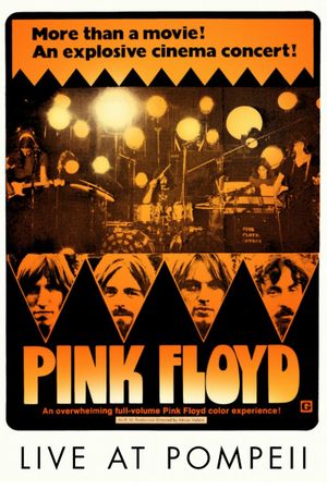 Pink Floyd: Live at Pompeii's poster