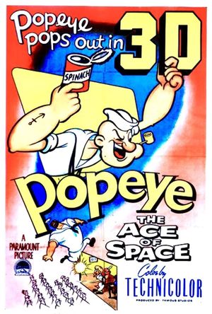 Popeye, the Ace of Space's poster