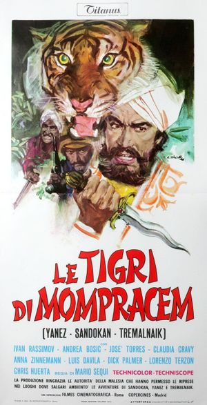 Le tigri di Mompracem's poster