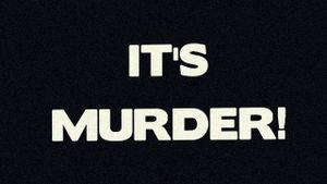 It's Murder!'s poster