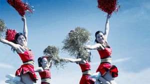 Undercover Cheerleader's poster