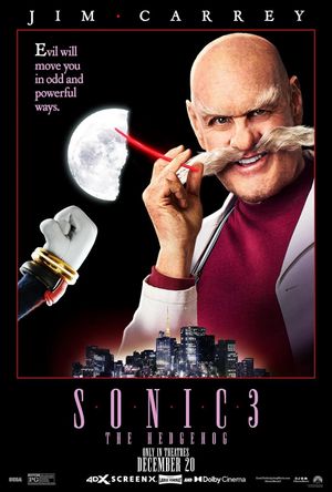 Sonic the Hedgehog 3's poster