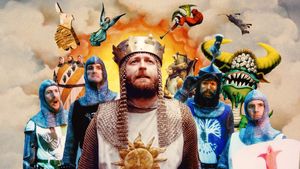 Monty Python and the Holy Grail's poster