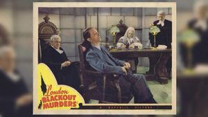 London Blackout Murders's poster