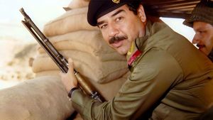 Uncle Saddam's poster