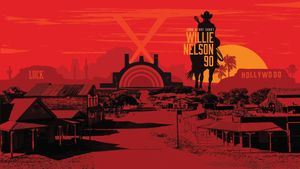 Long Story Short: Willie Nelson 90's poster
