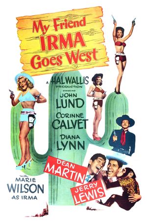 My Friend Irma Goes West's poster