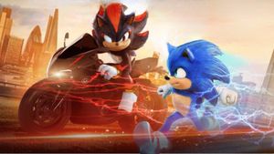 Sonic the Hedgehog 3's poster