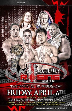 WWN Supershow: Mercury Rising 2018's poster