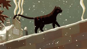A Cat in Paris's poster