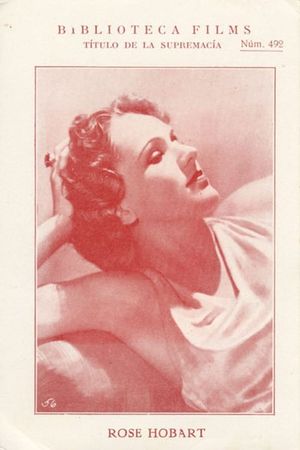 Rose Hobart's poster
