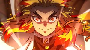 Demon Slayer: Kimetsu no Yaiba - The Movie: Mugen Train's poster