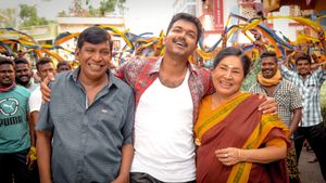 Mersal's poster