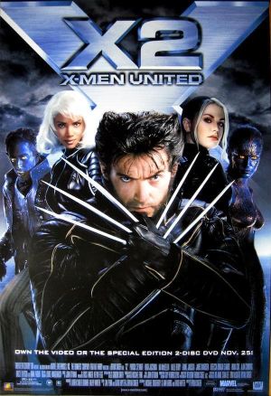 X2: X-Men United's poster