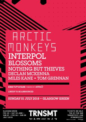 Arctic Monkeys Live at TRNSMT's poster image